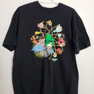 ANGRY BIRDS SPACE CARTOON SHIRT XL